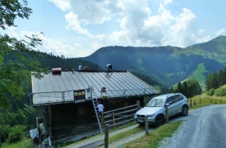 Übergossene Alm in Dienten