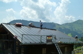 Grossi im Hotel Übergossene Alm