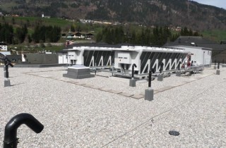 Flachdach Kinderkrankenhaus Schwarzach