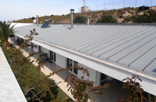 Dacheindeckung Naphlio in Griechenland