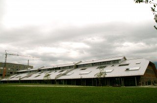 Dacheindeckung mit Aluminium Dachplatten